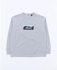 NANGA ECO HYBRID BOX LOG L/S TEE