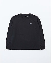 NANGA ECO HYBRID BOX LOGO EMBROIDERY L/S TEE W