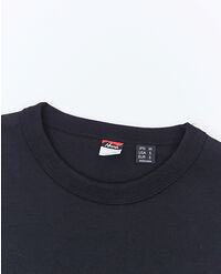 NANGA ECO HYBRID BOX LOGO EMBROIDERY L/S TEE