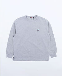 NANGA ECO HYBRID BOX LOGO EMBROIDERY L/S TEE