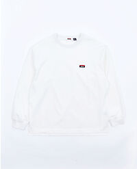 NANGA ECO HYBRID BOX LOGO EMBROIDERY L/S TEE