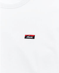 NANGA ECO HYBRID BOX LOGO EMBROIDERY L/S TEE