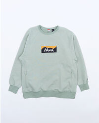 NANGA ECO HYBRID BOX LOGO SWEATSHIRT