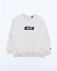 NANGA ECO HYBRID BOX LOGO SWEATSHIRT