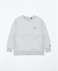 NANGA ECO HYBRID MINI BOX LOGO EMBROIDERY SWEATSHIRT