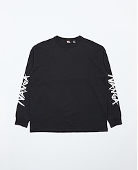 NANGA ECO HYBRID SLV LOGO L/S TEE