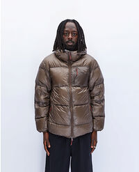 Mountain lodge down hoodie jacket Clearance