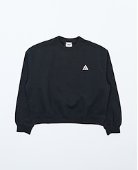NIKE ACG W ACG "TUFF FLEECE" THERMA-FIT CREW-NECK SWEATSHIRT