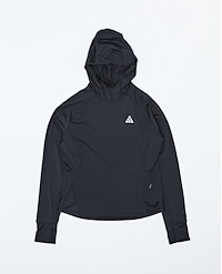 NIKE ACG W ACG UV-RESISTANT HOODED TRAIL RUNNING MID-LAYER TOP