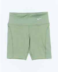 NIKE W TIGHT MID-RISE RIBBED-PANEL RUNNING SHORTS