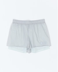 OPTIMISTIC RUNNERS GLOSSY RIPSTOP SHORTS