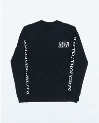 OVER OVER EASY LS TEE - RACING THOUGHTS