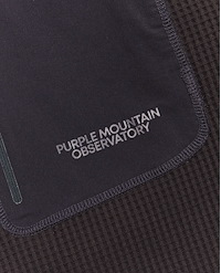 PURPLE MOUNTAIN OBSERVATORY WAFFLE LS TEE
