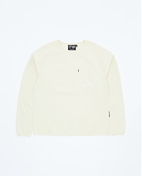 PURPLE MOUNTAIN OBSERVATORY WAFFLE LS TEE