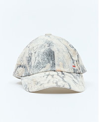 ROA DENIM 6 PANEL CAP WASHED PATTERN X WRANGLER