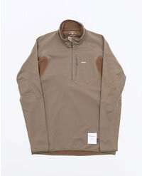 SATISFY GHOSTFLEECE HALF-ZIP