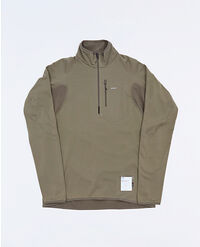 SATISFY GHOSTFLEECE HALF-ZIP