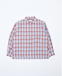 SNOW PEAK FADE CHECK BREEZY SHIRT