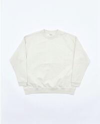 SNOW PEAK RECYCLED COTTON CREWNECK SWEAT