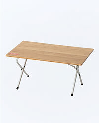 SNOW PEAK SINGLE ACTION LOW TABLE BAMBOO