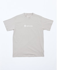 SNOW PEAK SOFT COTTON LOGO SHORT SLEEVE T-SHIRT