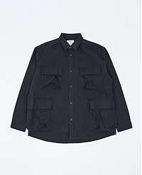 SNOW PEAK TAKIBI HERRINGBONE SHIRT JACKET