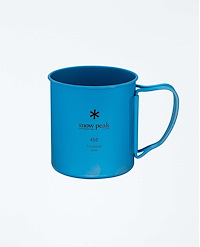 SNOW PEAK TI-SINGLE 450 COLORED CUP BLUE
