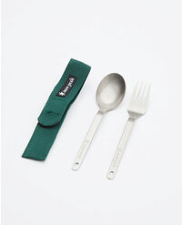 SNOW PEAK TITANIUM FORK & SPOON SET