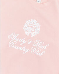 SPORTY & RICH COUNTRY CREST CREWNECK