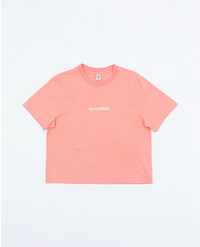 SPORTY & RICH DRINK MORE WATER CROPPED T SHIRT