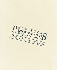 SPORTY & RICH NY RACQUET CLUB T SHIRT