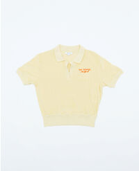 SPORTY & RICH SR SPORT SS TERRY POLO