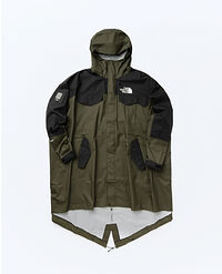 THE NORTH FACE SOUKUU HIKE PACKABLE FISHTAIL SHELL PARKA