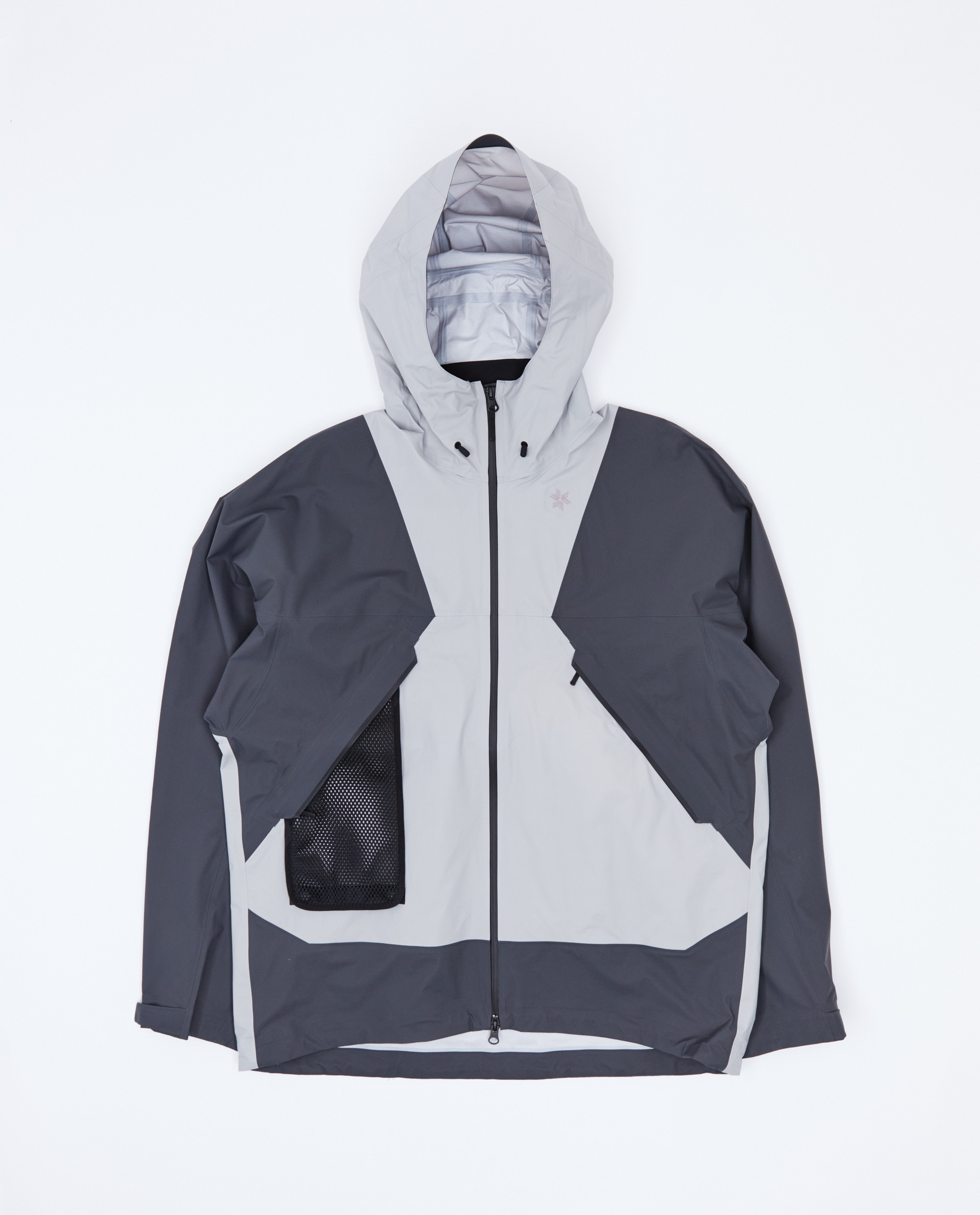 GOLDWIN PERTEX SHIELD AIR MOUNTAINEERING JACKET DEEP CHARCOAL/SNOW GRAY Unisex DEEP CHARCOAL/SNOW GRAY