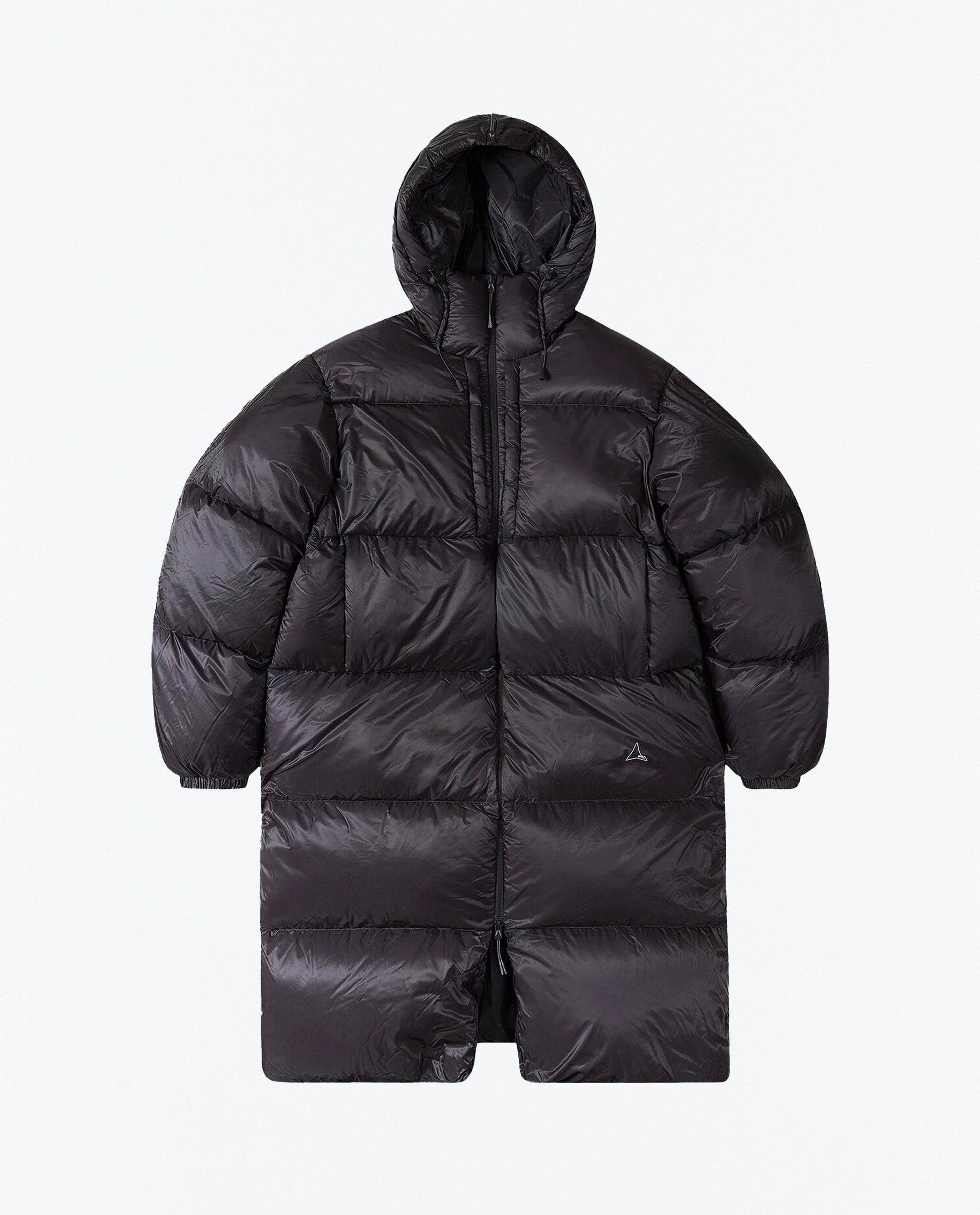 ROA HEAVY LONG DOWN JACKET BLACK BLACK