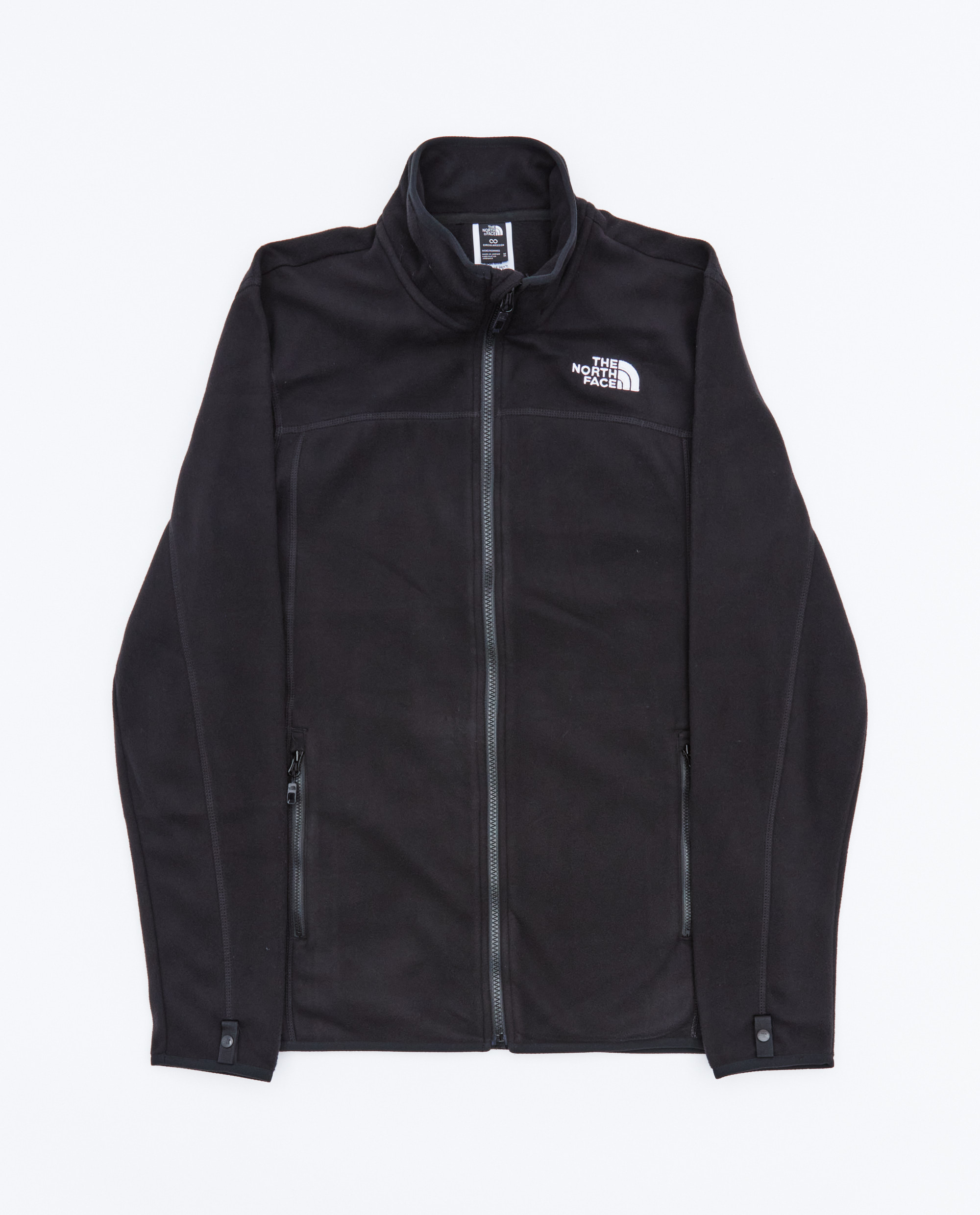 THE NORTH FACE M 100 GLACIER FULL ZIP BLACK Herr BLACK